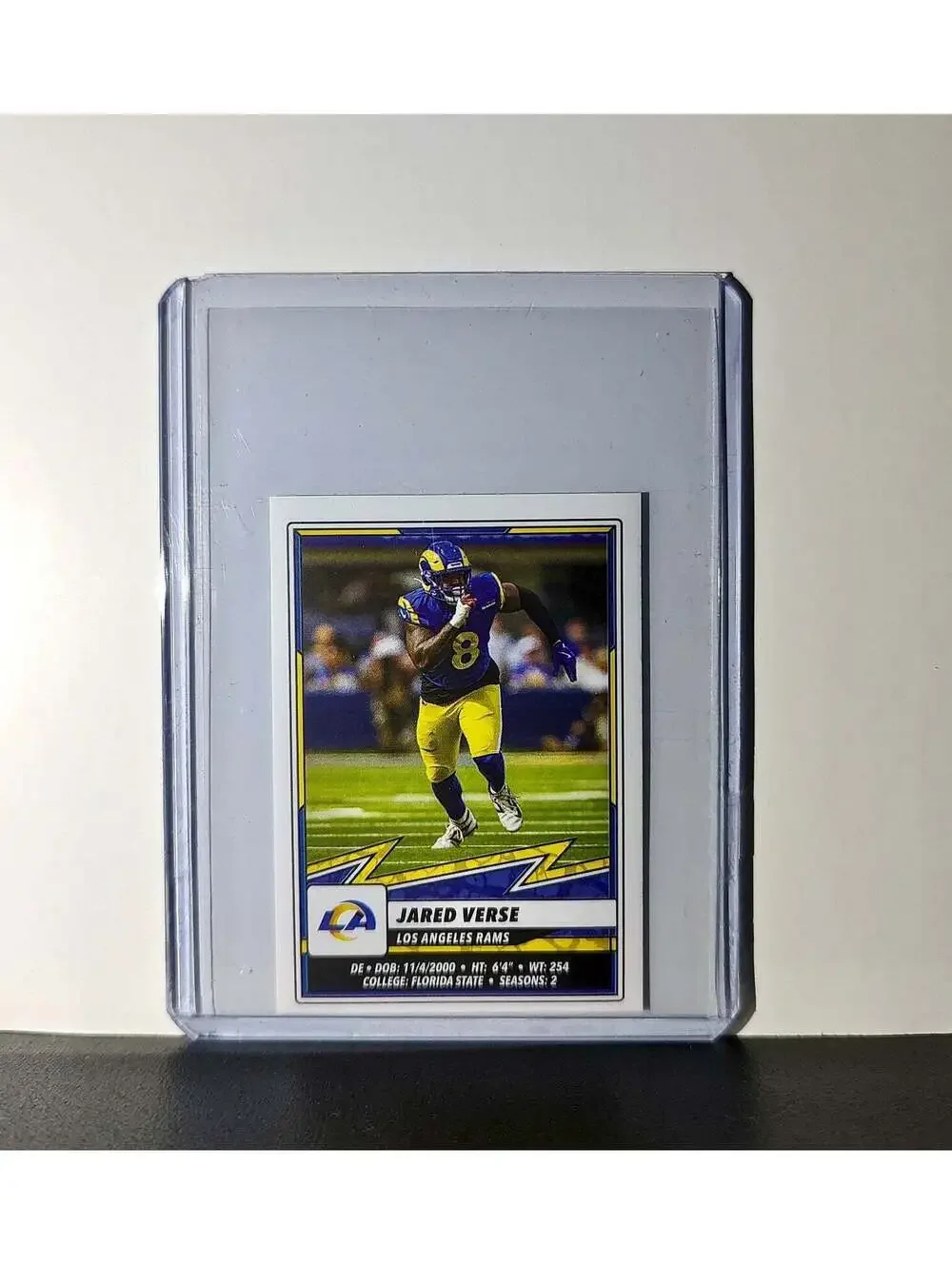Jared Verse 2025 Panini NFL #513 Sticker Los Angeles Rams
